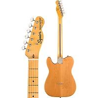 Squier Classic Vibe '70s Telecaster Thinline Maple Fingerboard Electric Guitar Natural