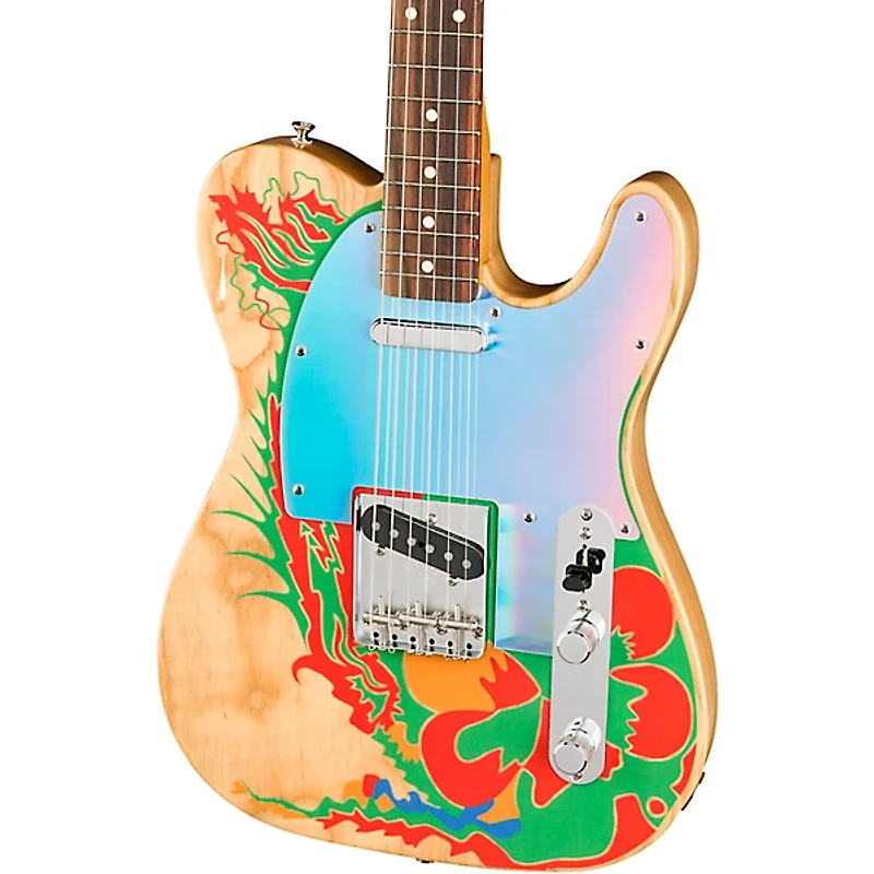 Fender Jimmy Page Telecaster Electric Guitar Natural