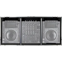 Odyssey FZGSL12CDJWR Flight Zone Universal CD/Digital Media Player DJ Coffin with Wheels