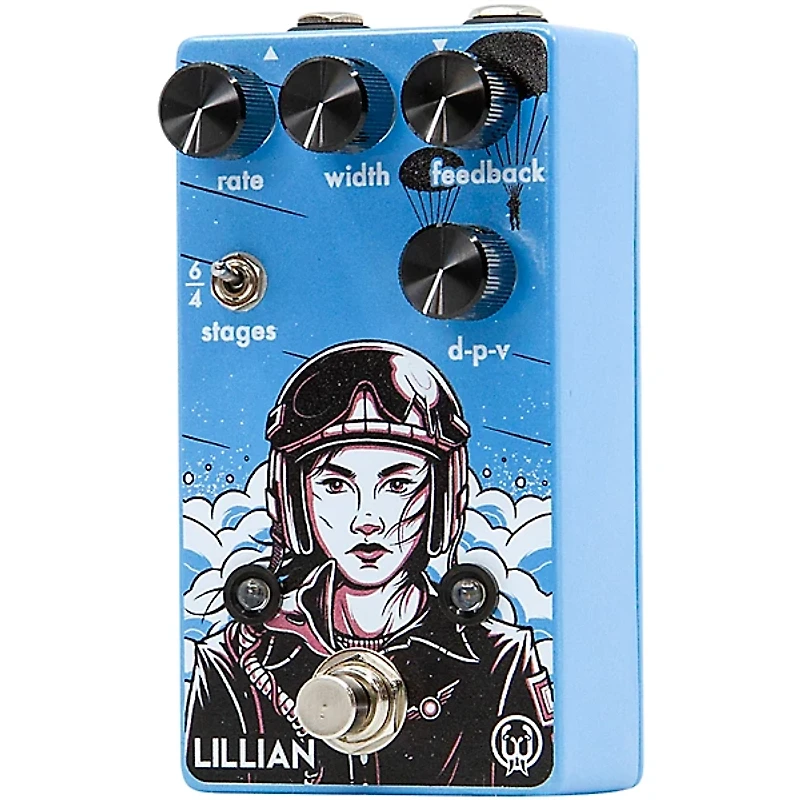 Walrus Audio Lillian Analog Phaser Effects Pedal