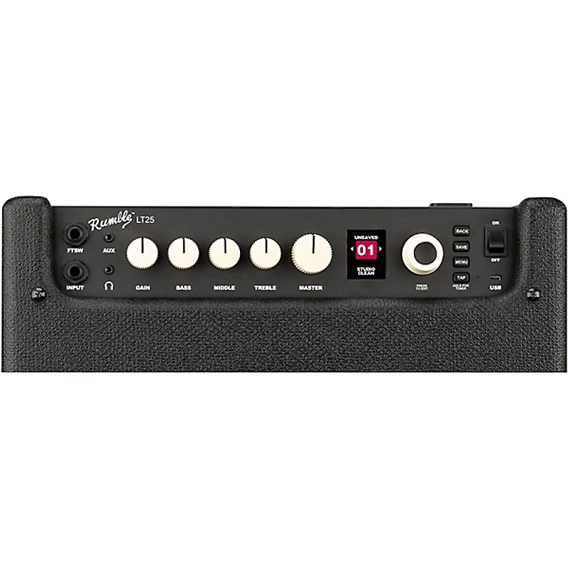 Fender Rumble LT25 25W 1x8 Bass Combo Amp Black