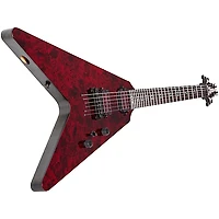 Schecter Guitar Research V-1 Apocalypse Electric Guitar Red Reign