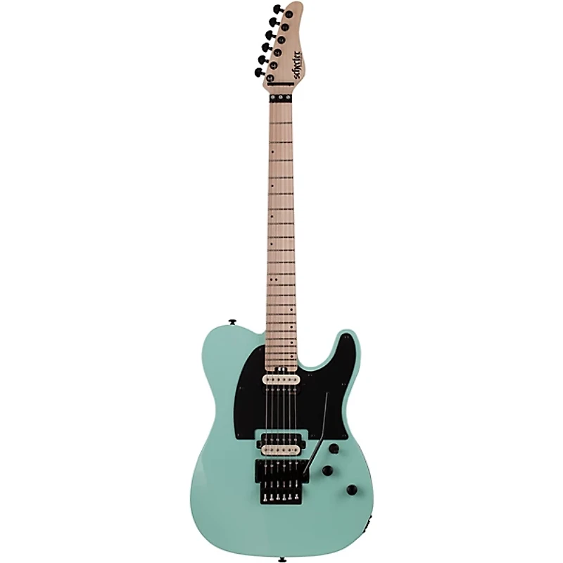 Schecter Guitar Research SVSS PT-FR Maple Fingerboard Electric Guitar Sea Foam Green