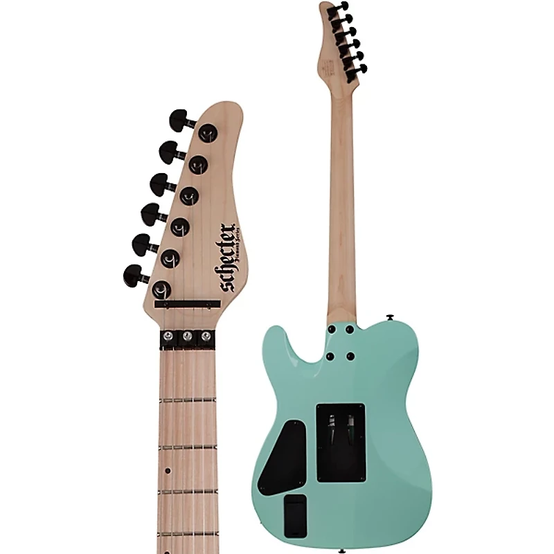 Schecter Guitar Research SVSS PT-FR Maple Fingerboard Electric Guitar Sea Foam Green