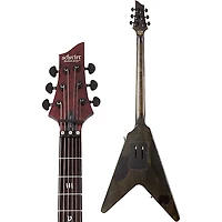 Schecter Guitar Research V-1 FR Apocalypse Electric Guitar Red Reign