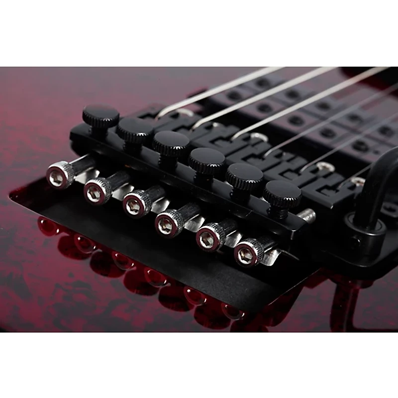 Schecter Guitar Research V-1 FR Apocalypse Electric Guitar Red Reign