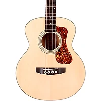 Guild Jumbo Junior Acoustic-Electric Bass Guitar Flame Maple