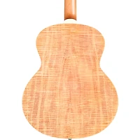 Guild Jumbo Junior Acoustic-Electric Bass Guitar Flame Maple