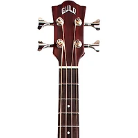 Guild Jumbo Junior Acoustic-Electric Bass Guitar Flame Maple
