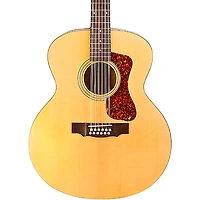Guild F-2512E Jumbo 12-String Acoustic-Electric Guitar Natural