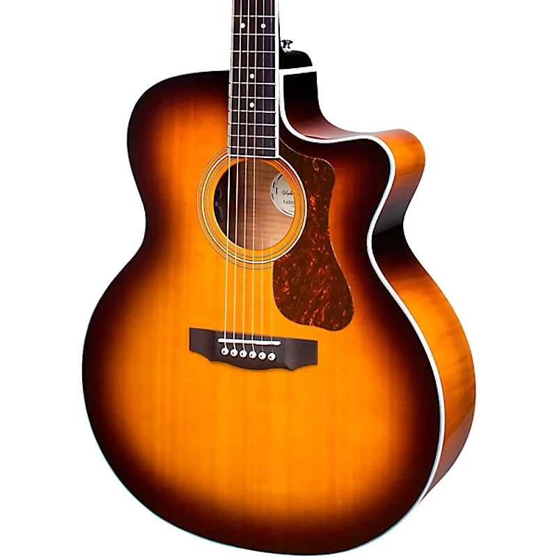 Guild F-250CE Deluxe Jumbo Acoustic-Electric Guitar Antique Sunburst