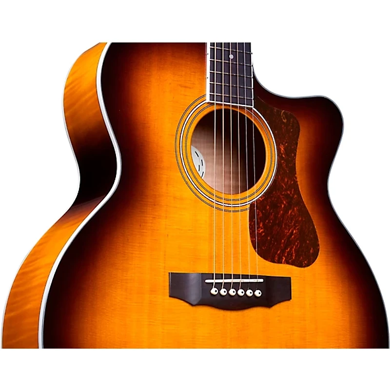 Guild F-250CE Deluxe Jumbo Acoustic-Electric Guitar Antique Sunburst