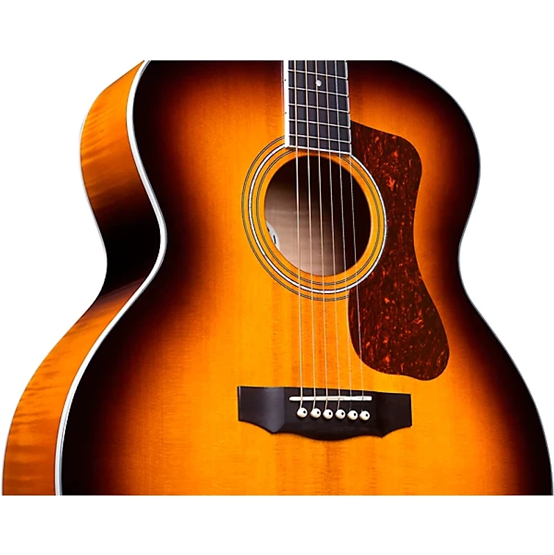Guild F-250E Deluxe Jumbo Acoustic-Electric Guitar Antique Sunburst