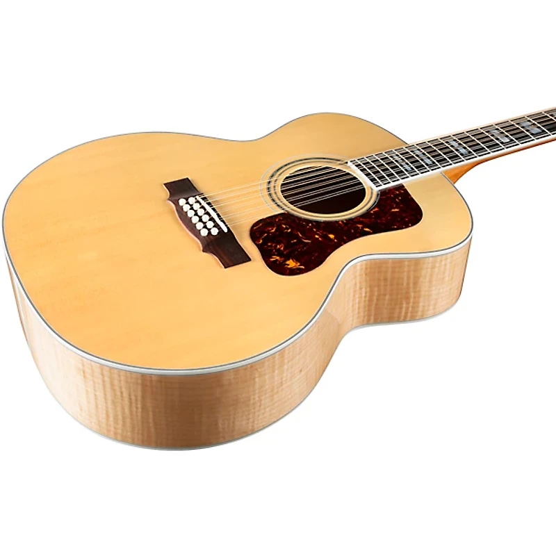 Guild F-512 Maple Jumbo 12-String Acoustic Guitar Natural