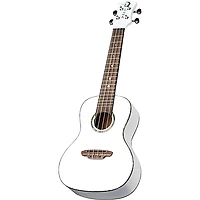 Luna Hau Snow Concert Ukulele White