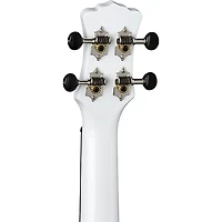 Luna Hau Snow Concert Ukulele White
