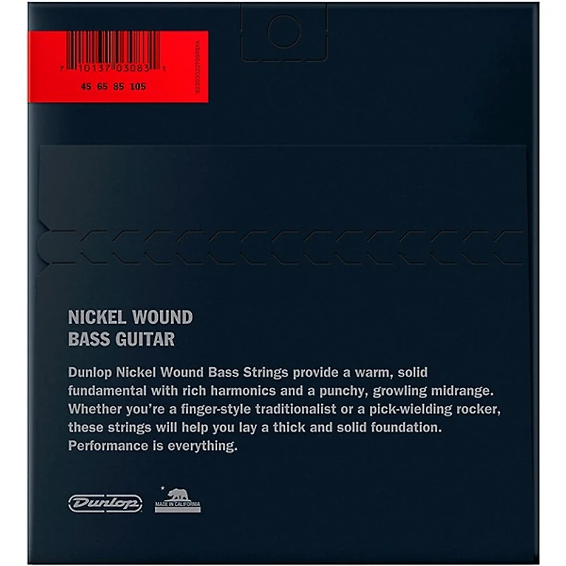 Dunlop DBN45105XL Bass-NKL 45/105 Extra-Long Scale 4-String Set