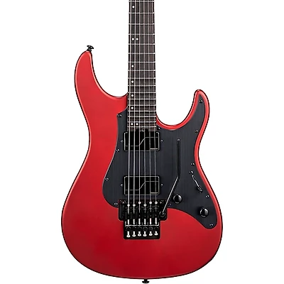 ESP LTD Deluxe SN-1000FR Electric Guitar - Candy Apple Red Satin Black Pickguard