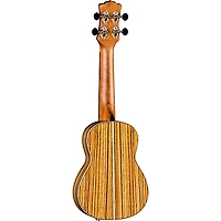 Luna High Tide Zebrawood Acoustic-Electric Ukulele Satin Natural