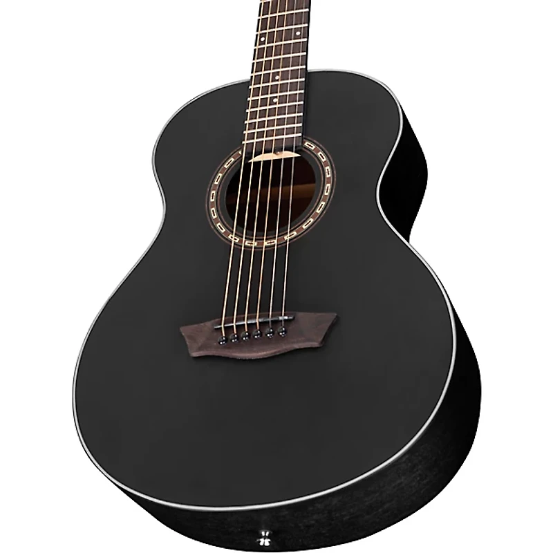 Washburn G-Mini 5 BK Travel Acoustic Guitar Matte Black