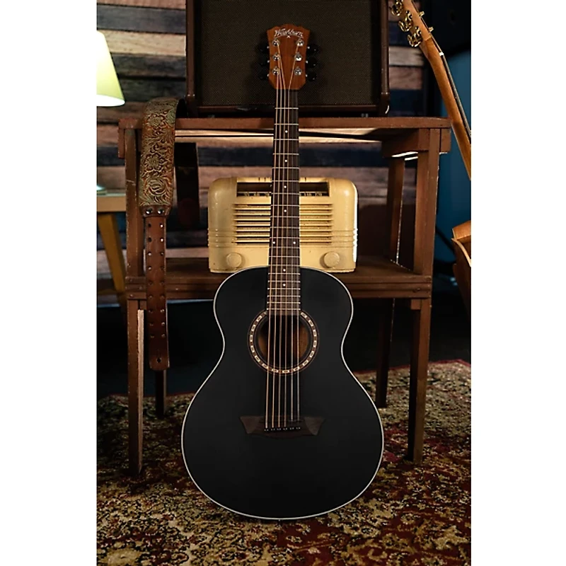 Washburn G-Mini 5 BK Travel Acoustic Guitar Matte Black
