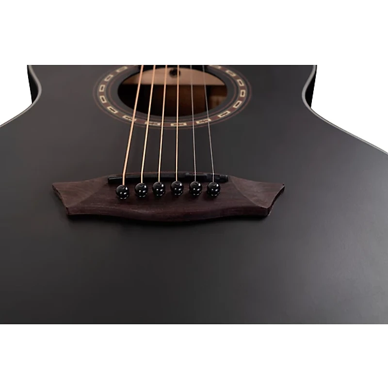 Washburn G-Mini 5 BK Travel Acoustic Guitar Matte Black