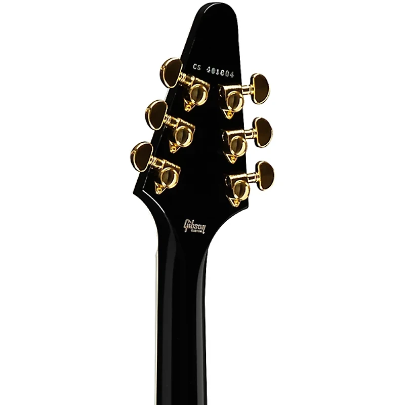 Gibson Custom Flying V Custom Electric Guitar - Ebony
