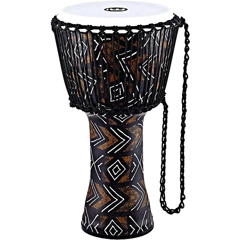 MEINL Travel Series Djembe with Synthetic Head in Kanga Sarong Finish