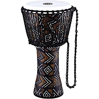 MEINL Travel Series Djembe with Synthetic Head in Kanga Sarong Finish