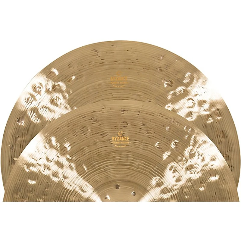 MEINL Byzance Foundry Reserve Hi-Hat Cymbal Pair