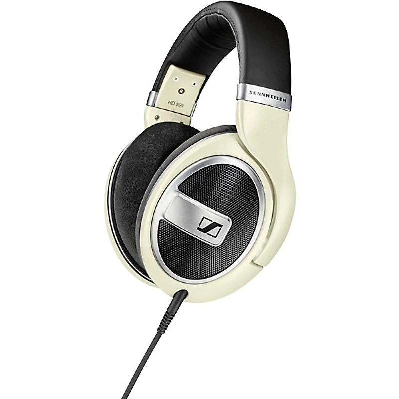 Sennheiser HD 599 Open-Back Headphones Matte Ivory