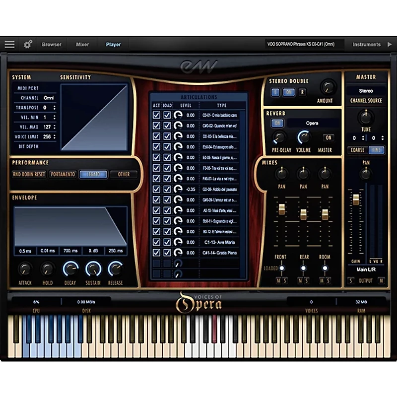 EastWest Voices of Opera