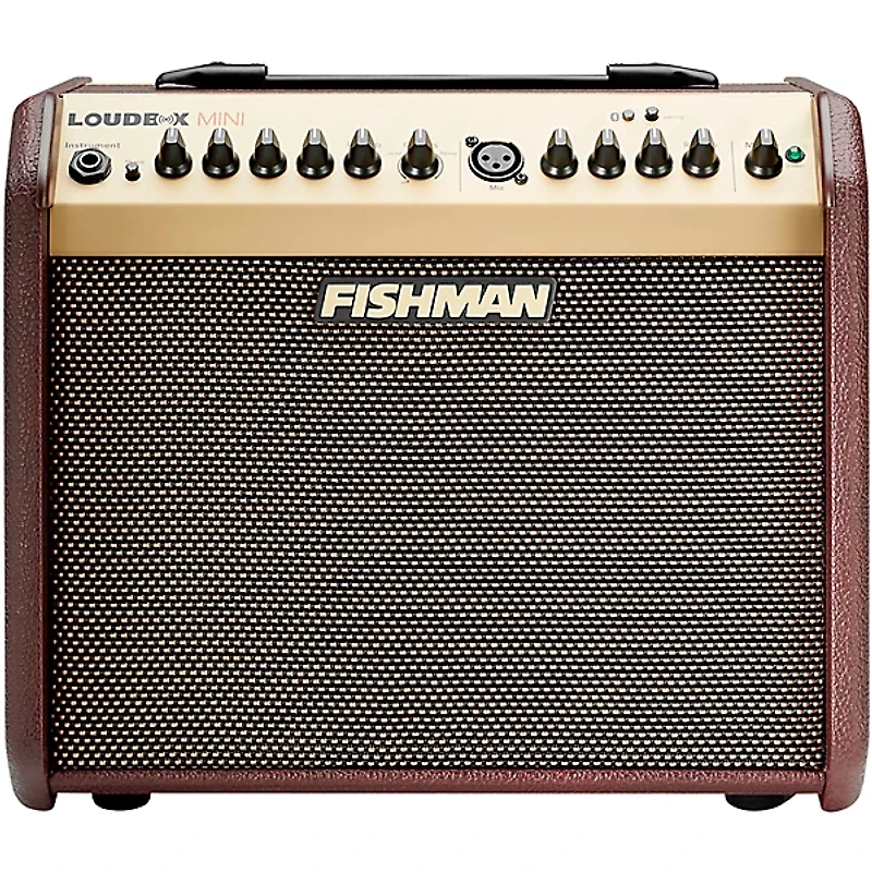 Fishman Loudbox Mini 60W 1x6.5 Acoustic Guitar Combo Amplifier With Bluetooth Brown