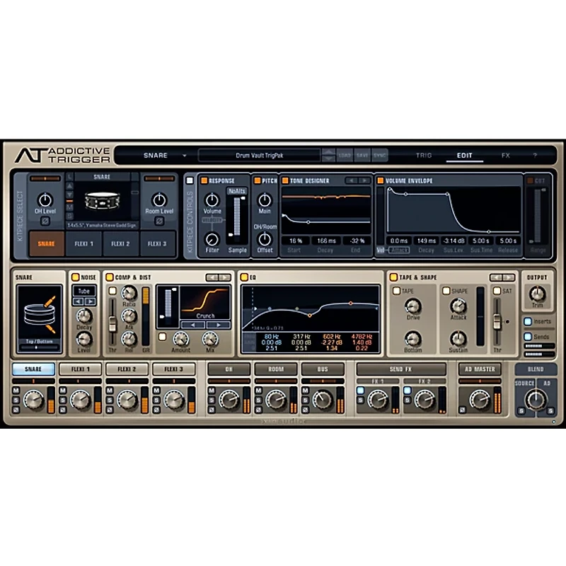 XLN Audio Addictive Trigger: Drum Vault