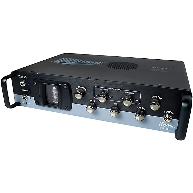 Kustom DE1200HD 1,200W Tube Hybrid Bass Amp Head