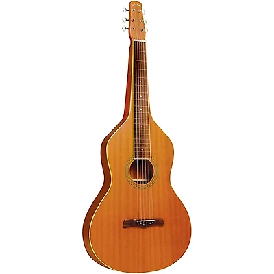 Gold Tone GT-Weissenborn Left-Handed Hawaiian-Style Lap Steel Guitar With Gig Bag Vintage Brown