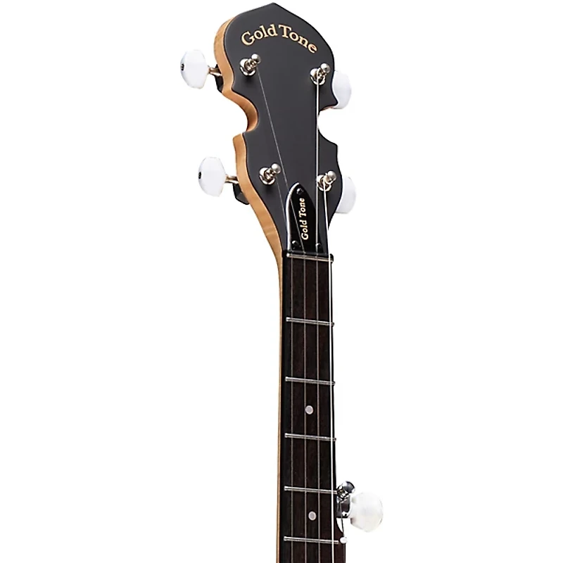 Gold Tone AC-5 Left-Handed Composite Resonator 5-String Banjo With Gig Bag Black
