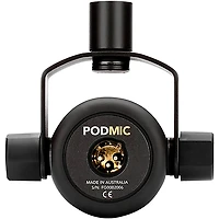 RODE PodMic Dynamic Podcasting Microphone Black