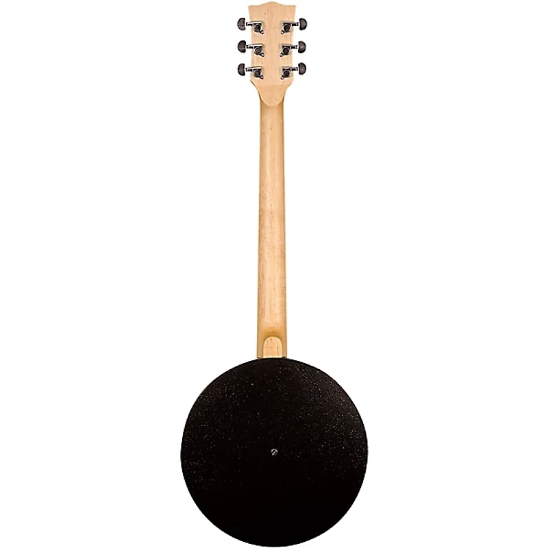 Gold Tone AC-6+/L Composite Left-Handed Acoustic-Electric Banjo Guitar With Gig Bag