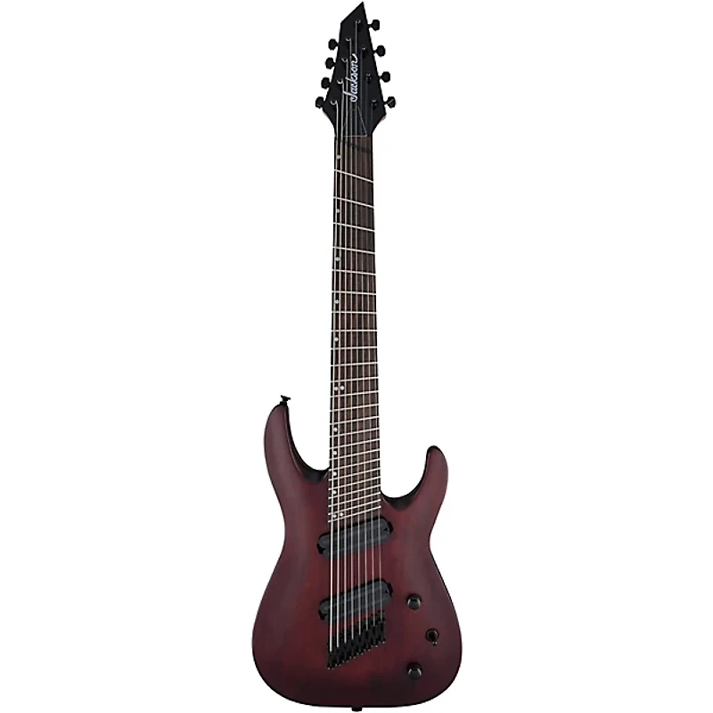 Jackson X Series Dinky Arch Top DKAF8 MS 8-String Multi-Scale Electric Guitar Stained Mahogany