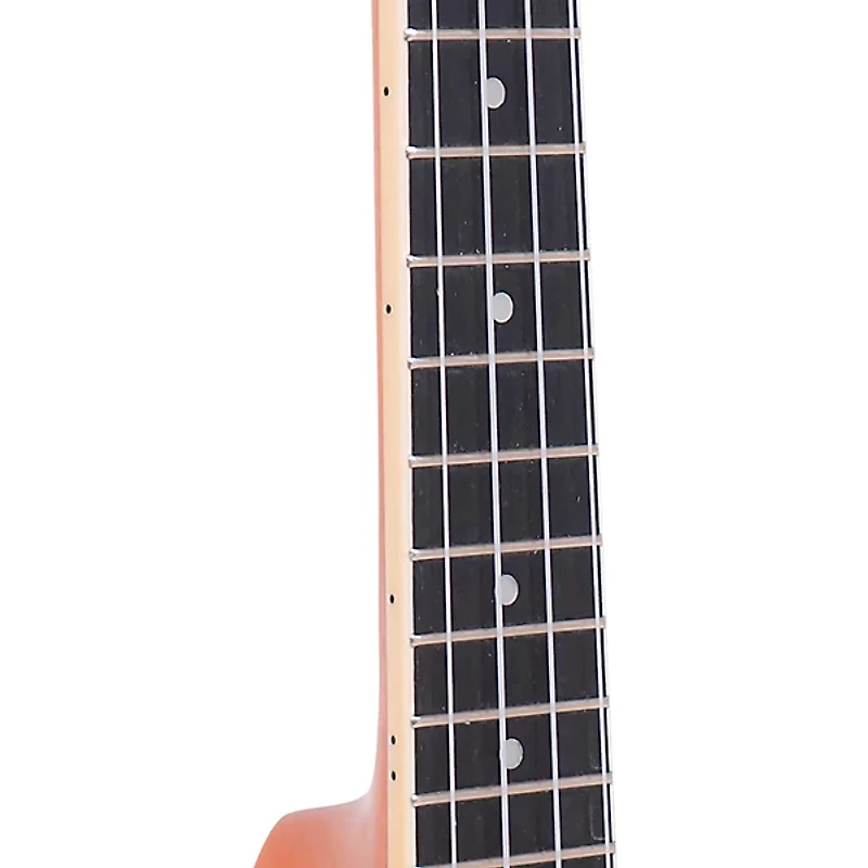 Gold Tone Tenor-Scale Curly Maple Resonator Ukulele with Gig Bag Natural