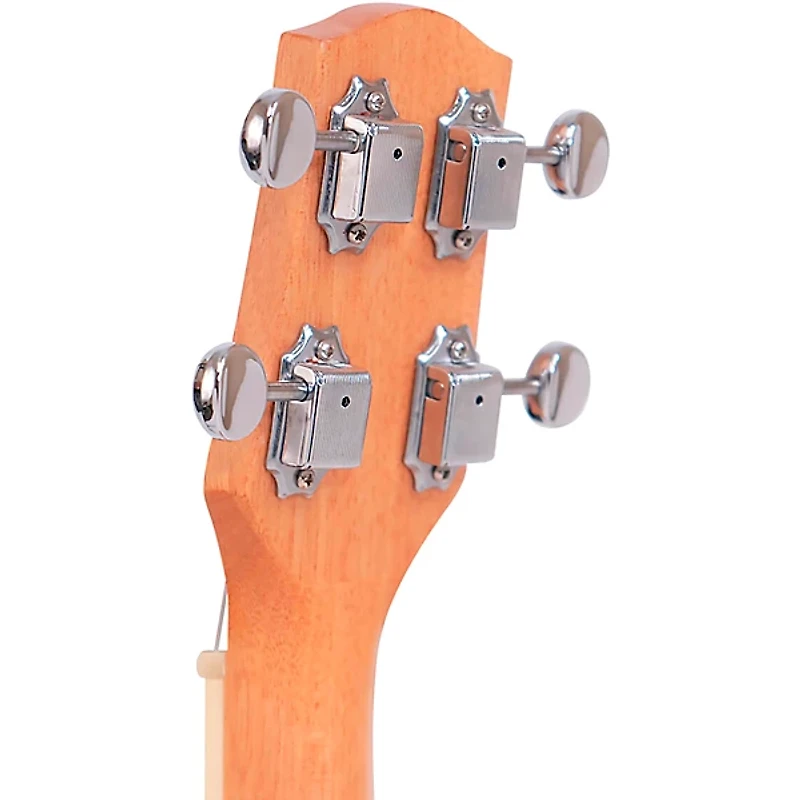 Gold Tone Tenor-Scale Curly Maple Resonator Ukulele with Gig Bag Natural