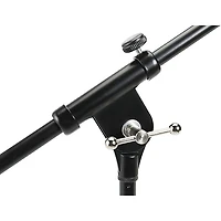 Musician's Gear Tripod Microphone Stand With Telescoping Boom Black 2-Pack