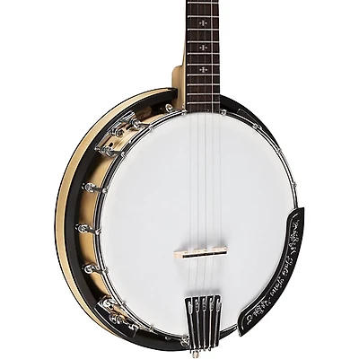 Gold Tone CC-100R/L Left-Handed Cripple Creek Resonator Banjo Gloss Natural