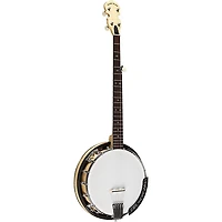 Gold Tone CC-100R/L Left-Handed Cripple Creek Resonator Banjo Gloss Natural