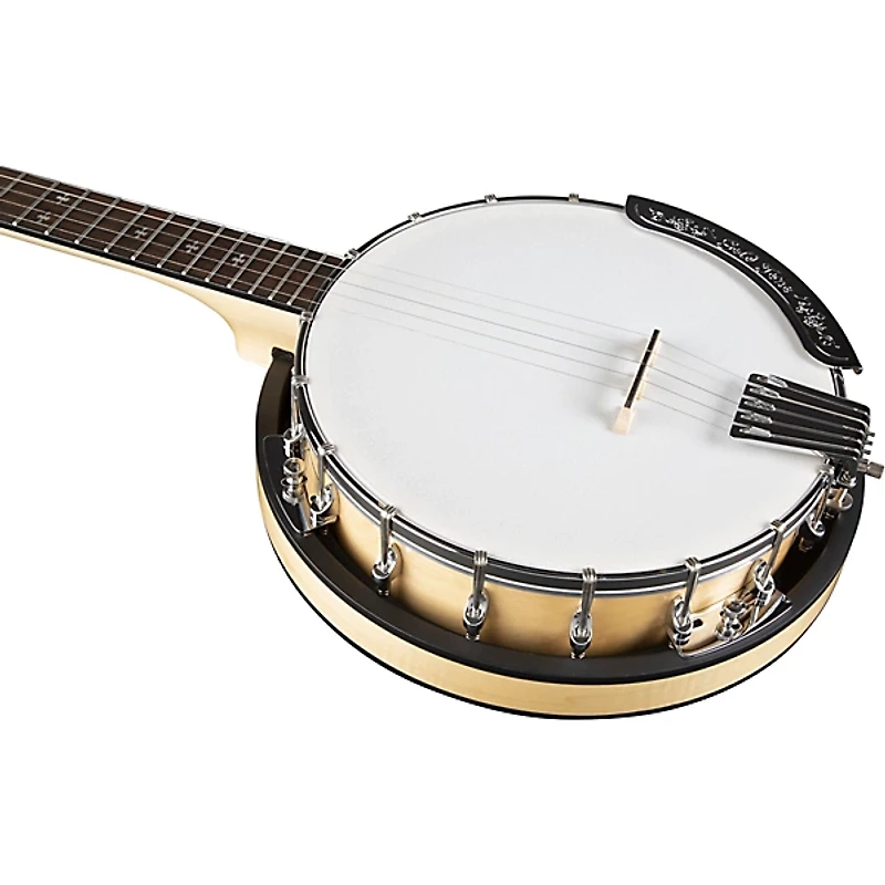 Gold Tone CC-100R/L Left-Handed Cripple Creek Resonator Banjo Gloss Natural