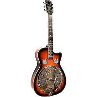 Gold Tone PBR-CA Paul Beard Signature-Series Roundneck Resonator Guitar with Cutaway Tobacco Sunburst
