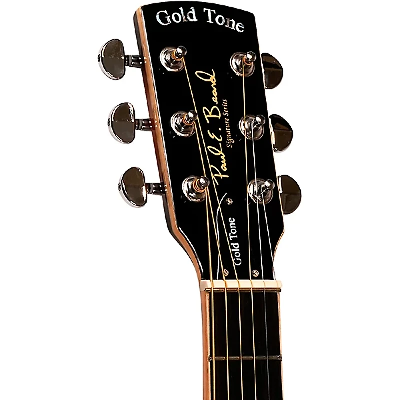 Gold Tone PBR-CA Paul Beard Signature-Series Roundneck Resonator Guitar with Cutaway Tobacco Sunburst