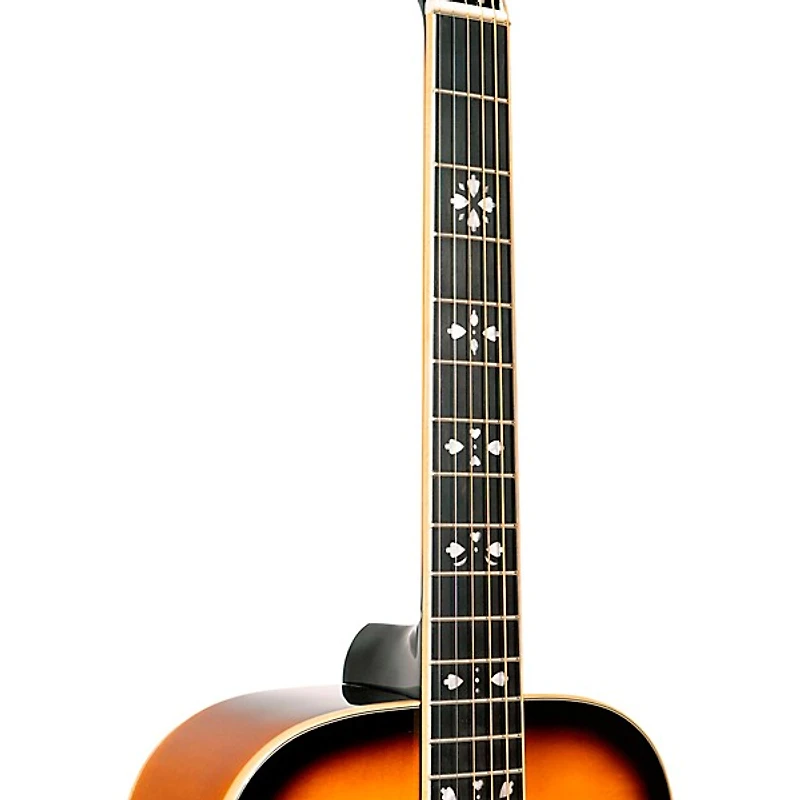 Gold Tone PBR-D Paul Beard Signature Series Left-Handed Roundneck Resonator Guitar Deluxe Tobacco Sunburst Tobacco Sunburst