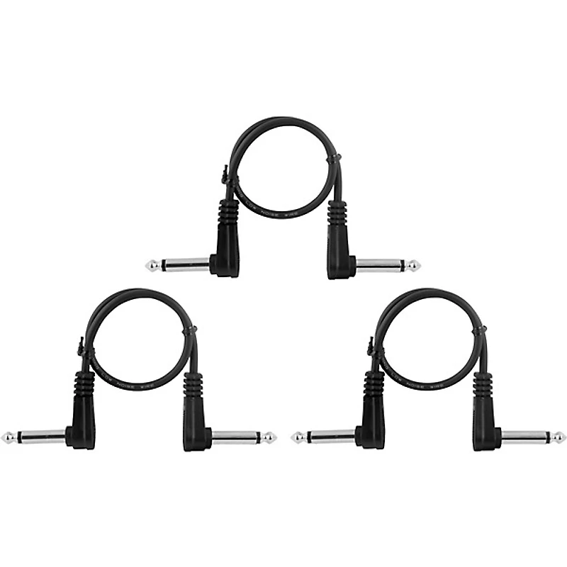 Mogami Pure Patch Pedal/Effects Cables 3-Pack